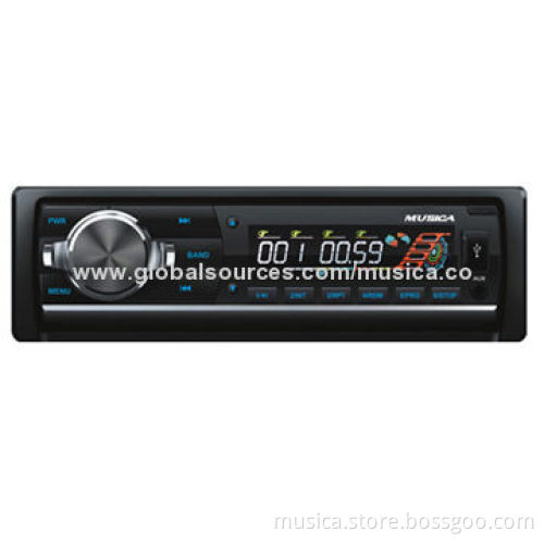 Flip down car CD player with AM/FM, USB SD